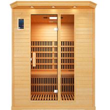 Classic sauna room