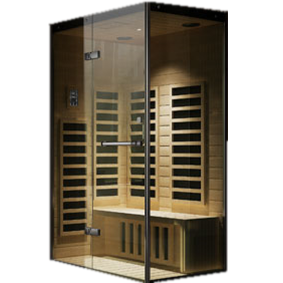 Hemlock 1 Person Far Infrared Sauna Supplier –  Moon sauna room – LOYUAN