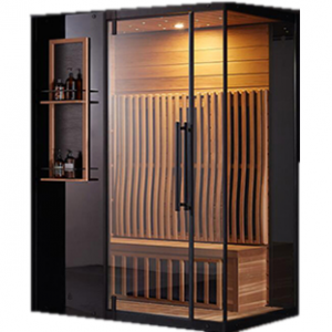 Hemlock 3 Person Far Infrared Sauna Room Manufacturers –  Infrared Sauna House Dry 3 Person Sauna Room Infrared – LOYUAN